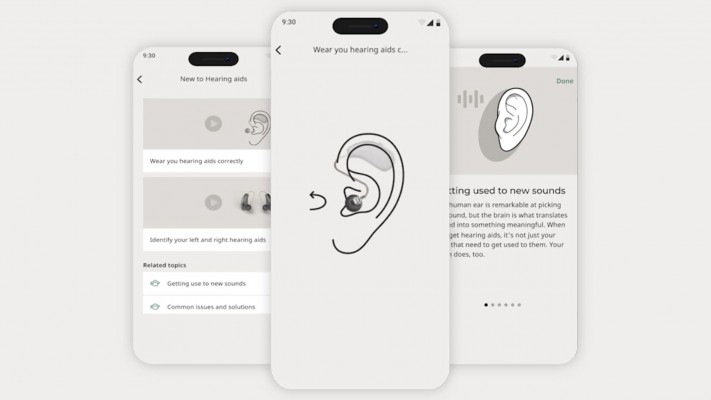Widex Allure App guides